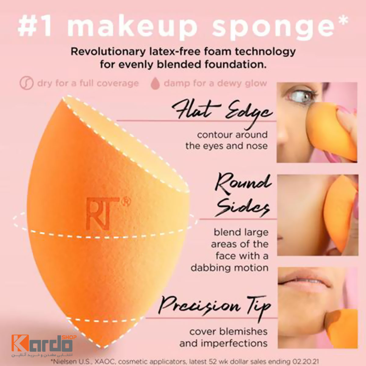 پد تک عددی +Sponge ریل تکنیک 1