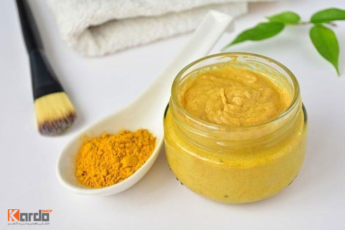ماسک بلغور جو دوسر و زردچوبه