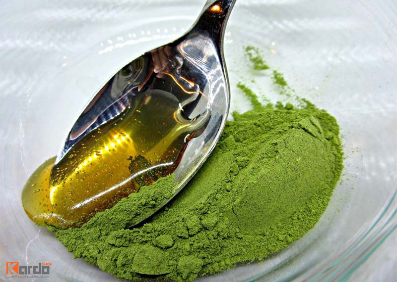ماسک چای سبز و عسل