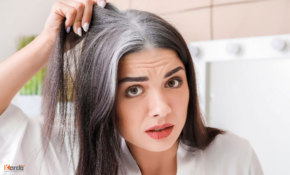 بهترین رنگ برای موهای سفید بدون دکلره