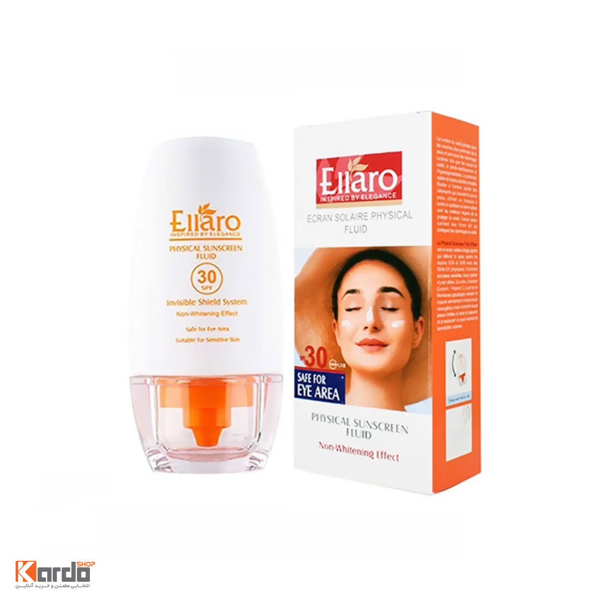 ضد آفتاب فلوئید الارو SPF30 مدل Non-Whitening