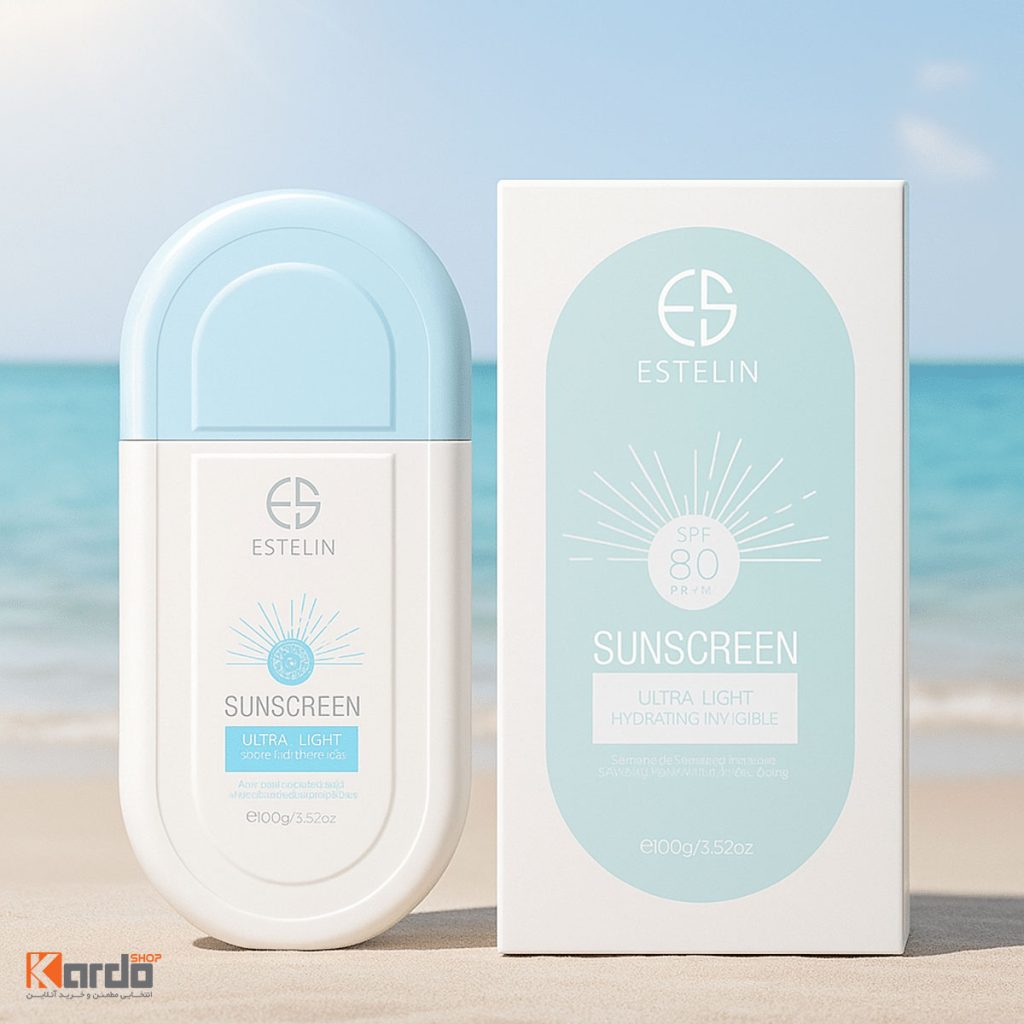 ضد آفتاب بی رنگ فلوئیدی SPF80% استلین -