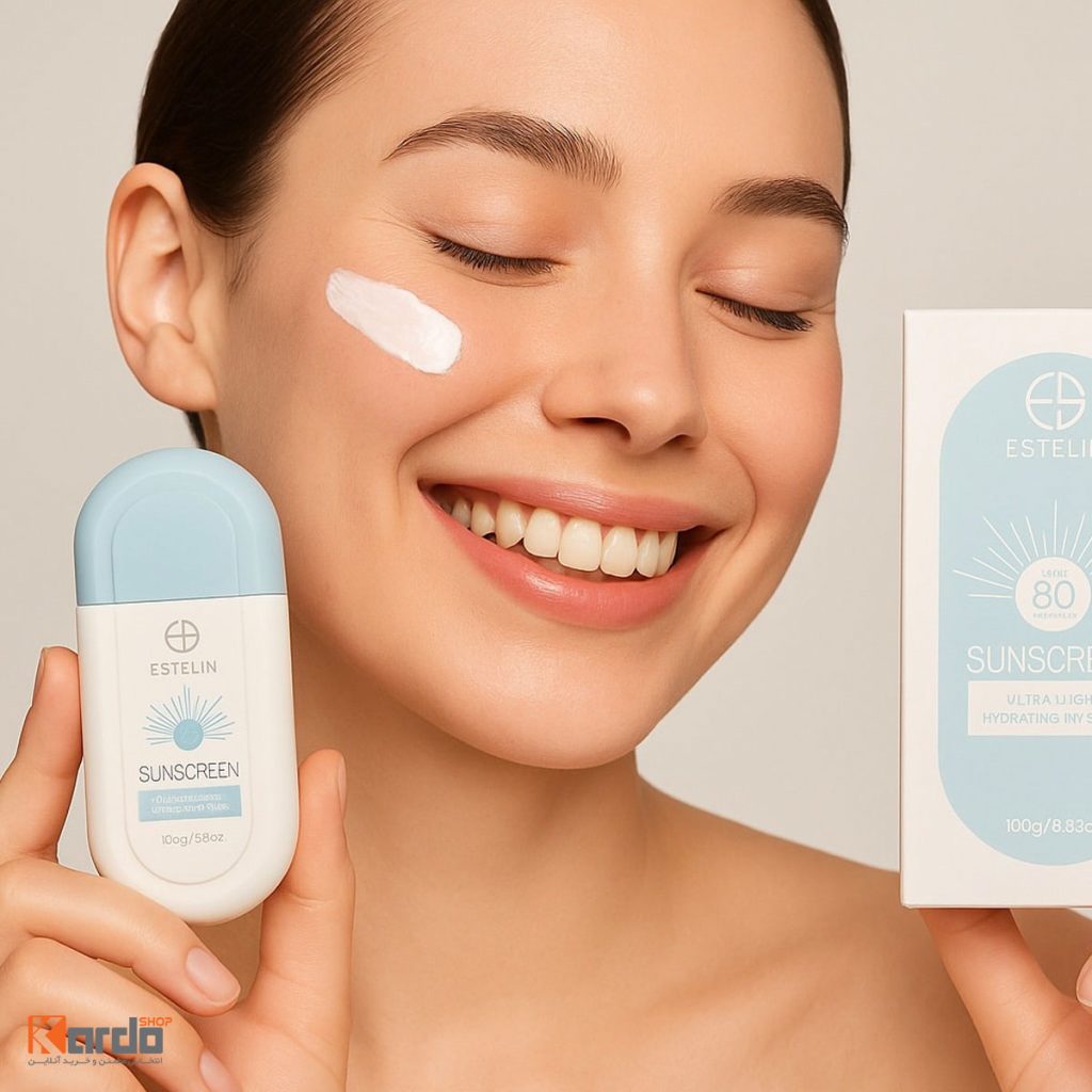 ضد آفتاب بی رنگ فلوئیدی SPF80% استلین -