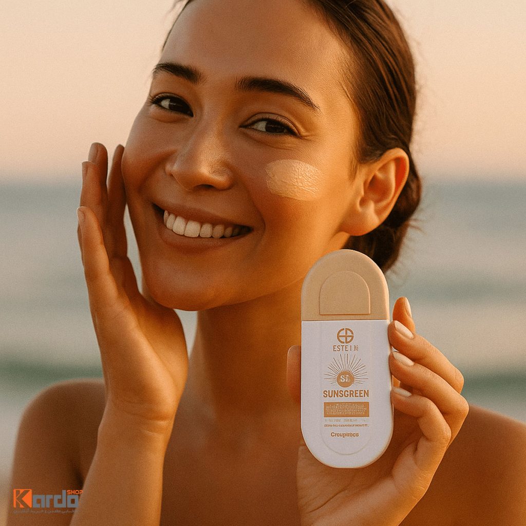 رنگ ضد آفتاب رنگی فلوئیدی SPF100% استلین