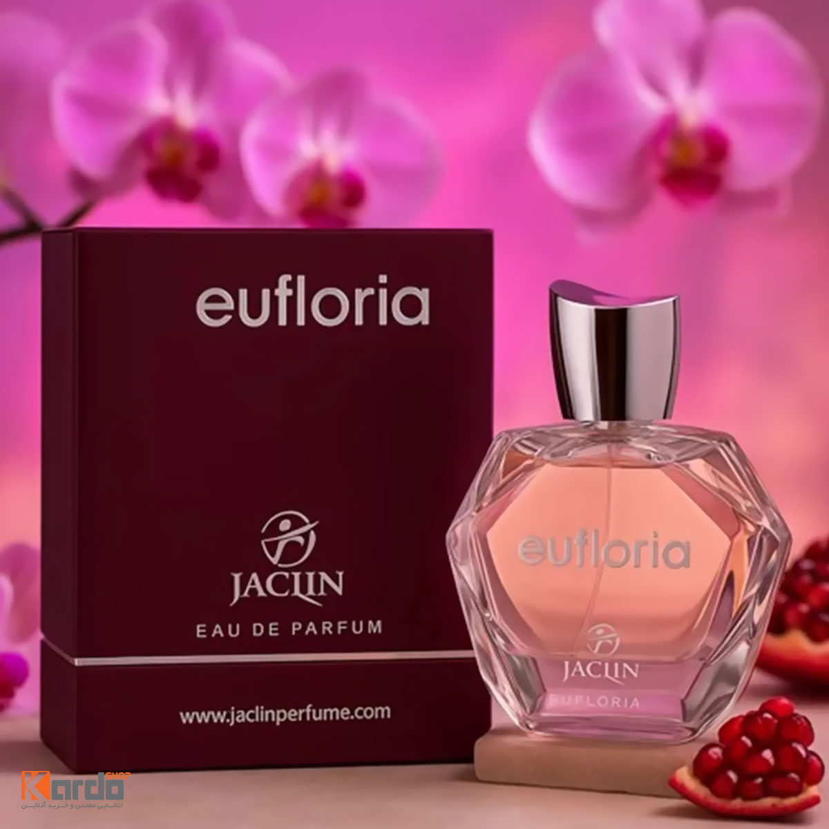 ادکلن زنانه eufloria برند ژاکلین