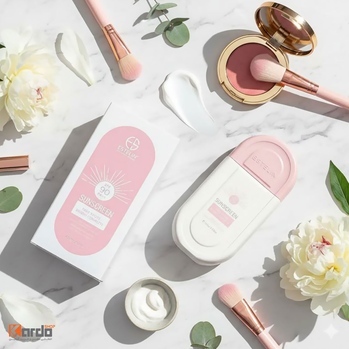 ضد آفتاب بی رنگ ضد لک استلین SPF90