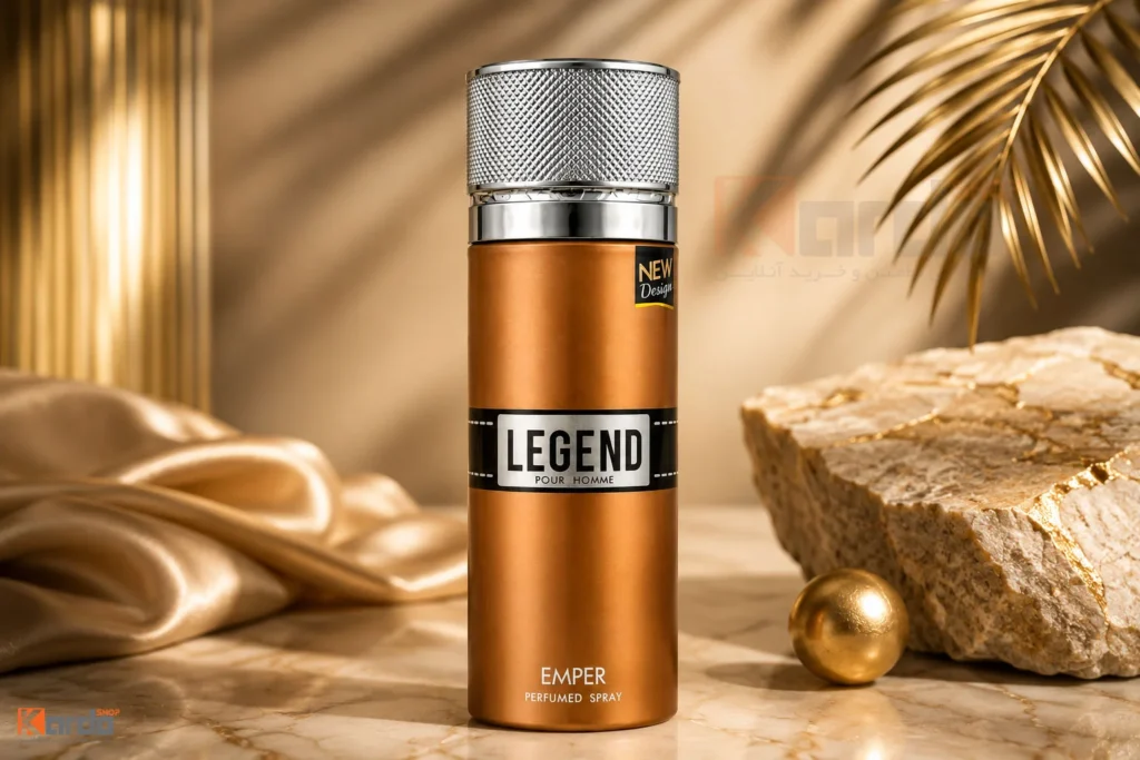 خوشبو کننده بدن مردانه لجند مدل Legend Pour Homme حجم 200 میلی‌لیتر