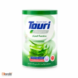 صابون شستشو مرطوب کننده بدن توری مدل آلوئه‌ورا وزن 100 گرم بسته 4 عددی