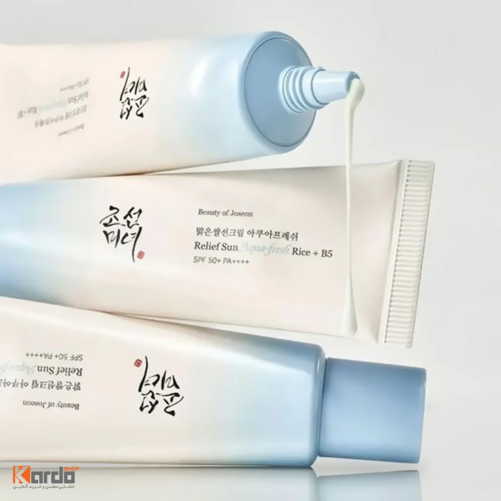 کرم ضد آفتاب آبرسان بیوتی آف جوسان مدل Aqua Fresh Rice + B5 SPF50 اصل-5