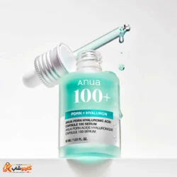 سرم آبرسان هیالورونیک اسید و PDRN آنوا مدل Capsule 100 حجم