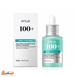 سرم آبرسان هیالورونیک اسید و PDRN آنوا مدل Capsule 100 حجم 30 میلی‌لیتر