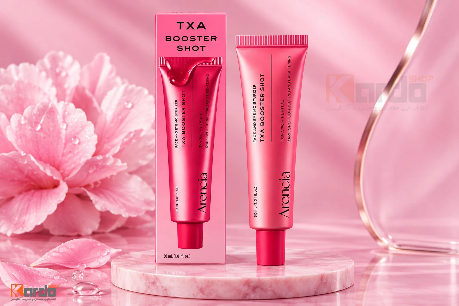 سرم ضد لک و روشن کننده آرنسیا مدل TXA Booster Shot