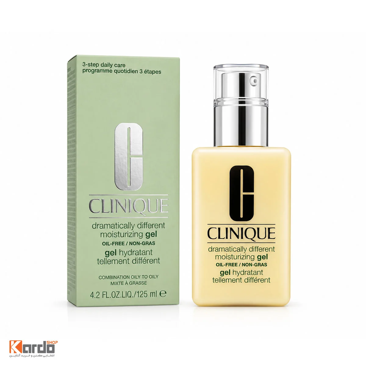 مرطوب کننده و آبرسان کلینیک Dramatically Different Moisturizing Gel پوست چرب 125 میلی‌لیتر